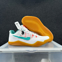 高品质Kobe11科比11代实战篮球鞋防滑耐磨减震太极大码男子运动鞋