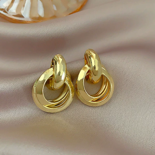 Golden earrings