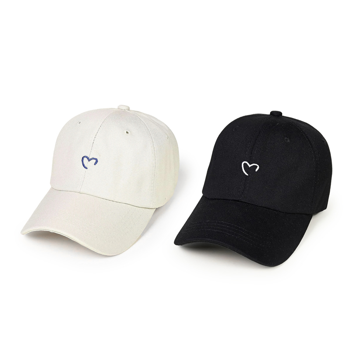 Incomplete Heart Shape Pattern Korean Style Baseball Cap Wholesale Nihaojewelry display picture 2