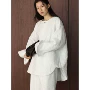 圆领宽松新款显瘦棉服