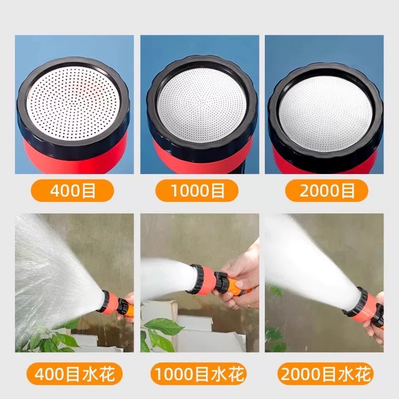新疆可发-农用洒水浇地浇菜园林浇水浇花雾化育苗花洒水枪4/6分10