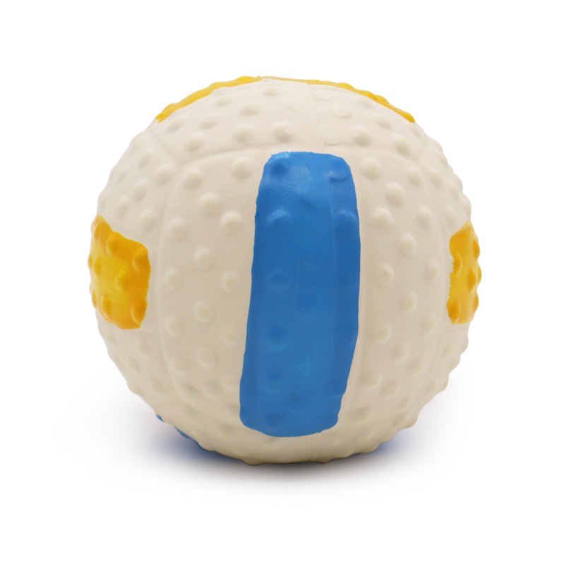 Juguetes para perros con sonido látex para mascotas, juguetes para perros que suenan, productos para perros auto-aburridos, pelotas para perros resistentes a morder al por mayor