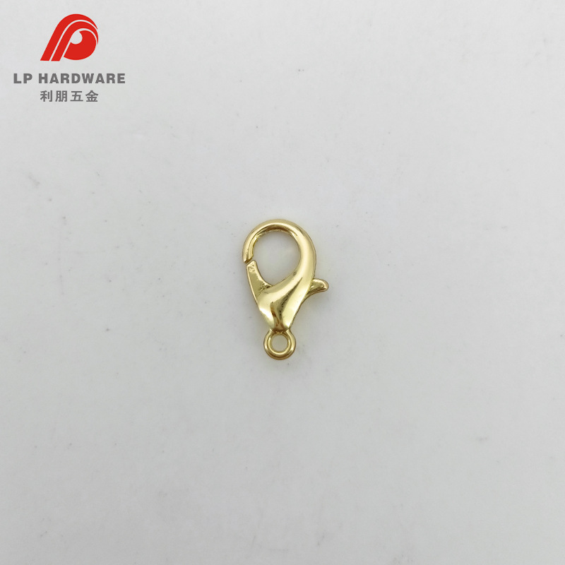 Accesorios de joyería de bricolaje hebilla de langosta pulsera collar hebilla de conexión hebilla de langosta de aleación de zinc puntual