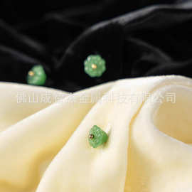 听荷赏荷莲蓬荷叶钮扣10款 中式典雅美自然之美人文情怀