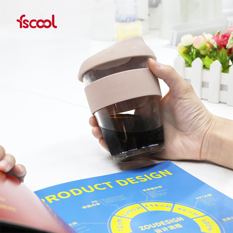 silicone coffee convenient tea cup