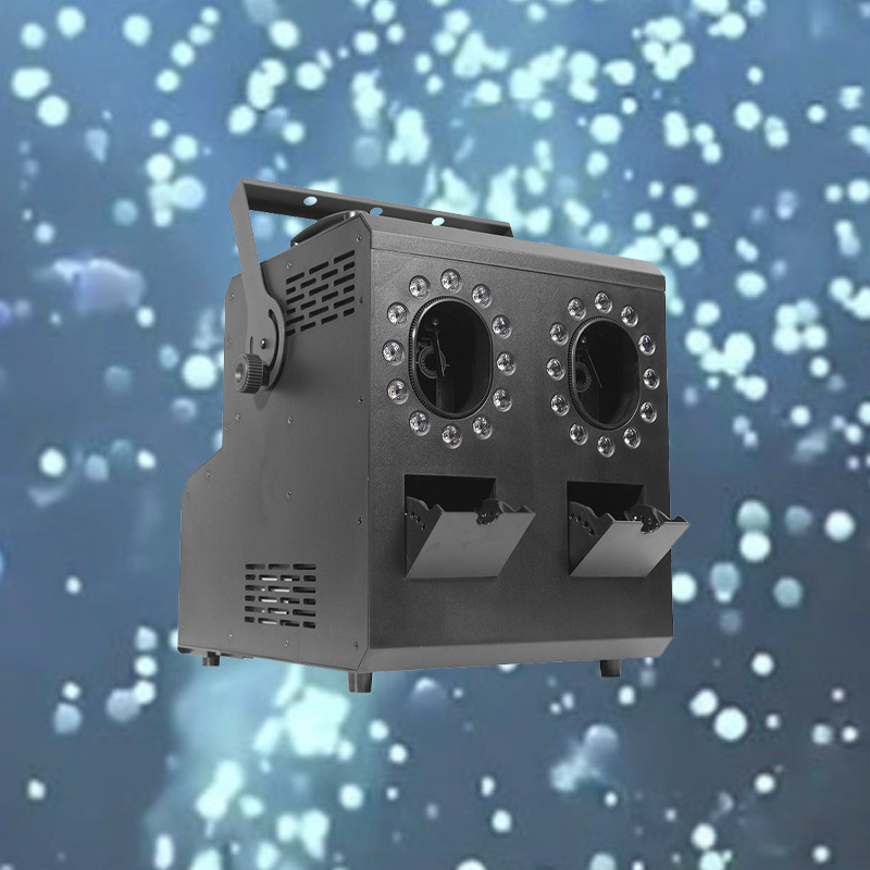 舞台LED双孔烟泡机1500w烟雾泡泡一体机酒吧婚礼演出特效气氛道具