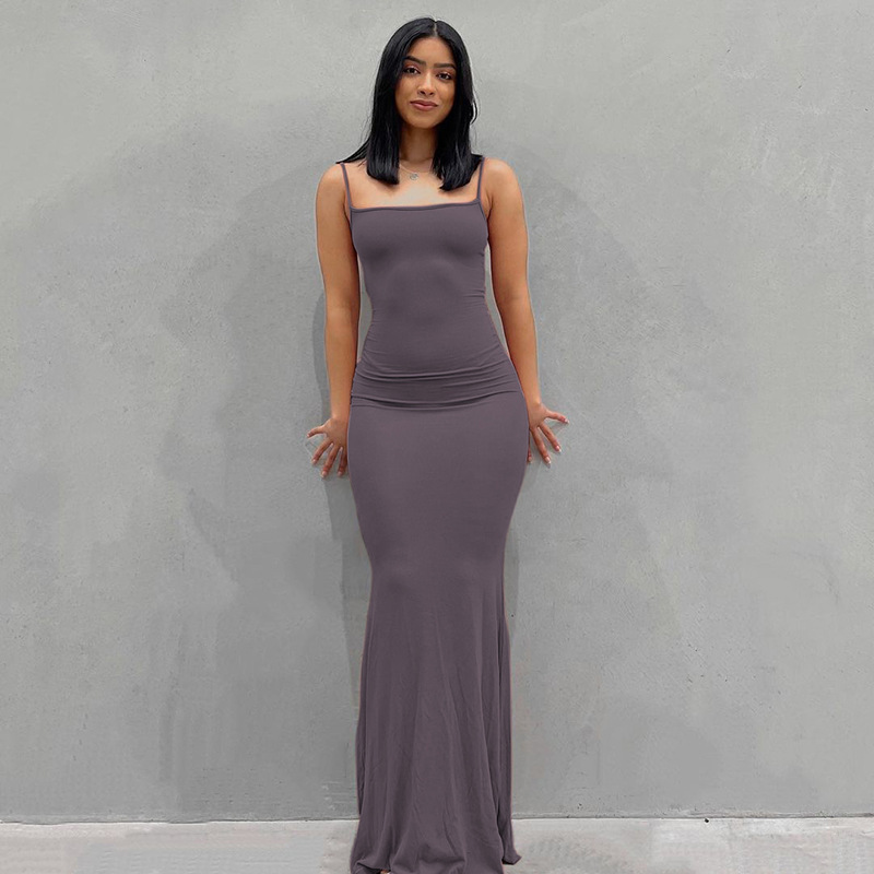 Europa y América transfronteriza nueva Kardashian desnata mono de las mujeres Vestido largo de comercio exterior casual SLIM-Fit de manga larga mono de casa image 36