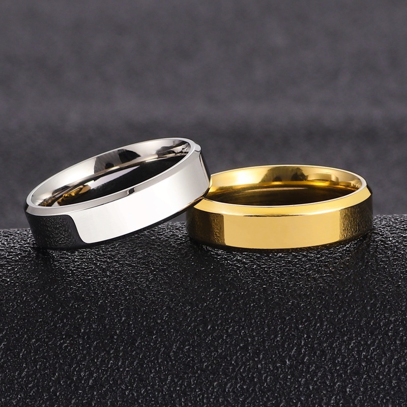 glossy ring stainless steel