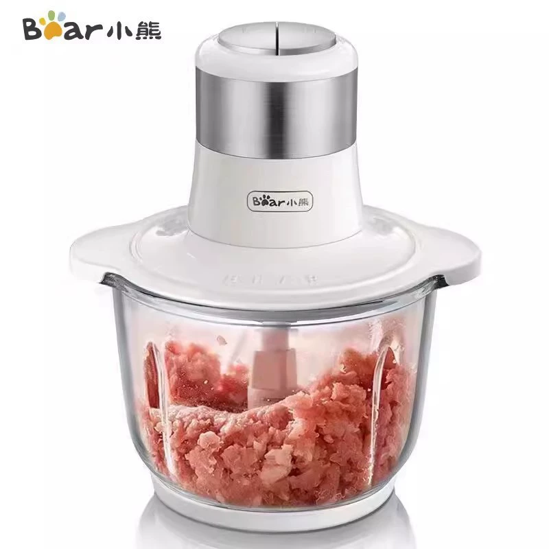 Мясорубка QSJ-C03A1 для домашней кухни, многофункциональный миксер, компактная мясорубка для измельчения мяса и перца чили.