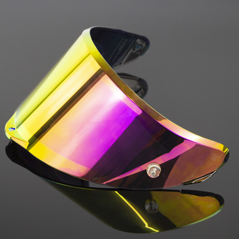 Pista Motorcycle Helmet Lens Gprr Corsa Dark Tea Electroplated Silver Goggles Motorcycle Helmet Lens in Stock