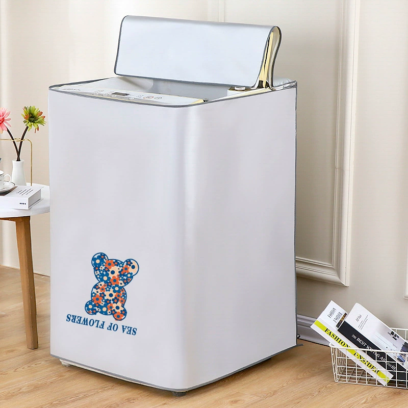 Protective dustproof dust cover for laundry for home use with zipper, custom-made