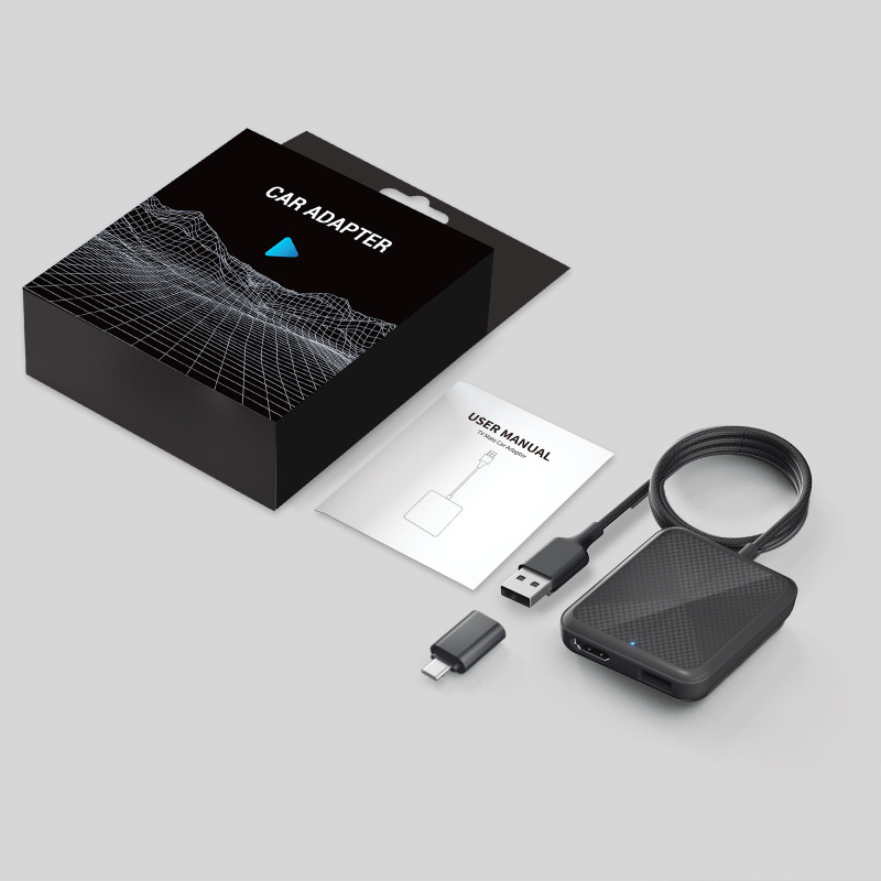 Ottocast ワイヤレス CarPlay/Android Auto+HDMI 入力カーエンターテイメント アーティファクト AIBOX|undefined