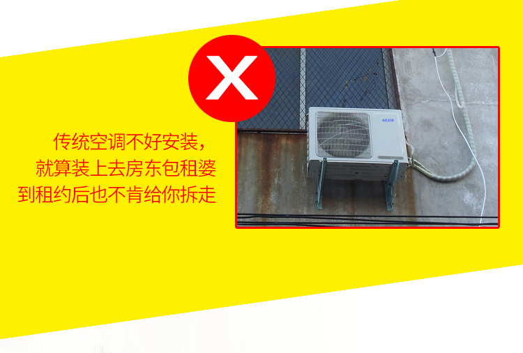 SeParates Mobile Air-conditioned Room Car Air Conditioner New Saint Truck Truck Parking Air Conditioner Detachable 220V Household 1P Air Conditioner