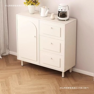 Drawer Cabinet Bedroom Chest of Drawers Bedside Storage Cabinet Living Room Sideboard Wall-Mounted Simple Modern Storage Cabinet Vertical Cabinet