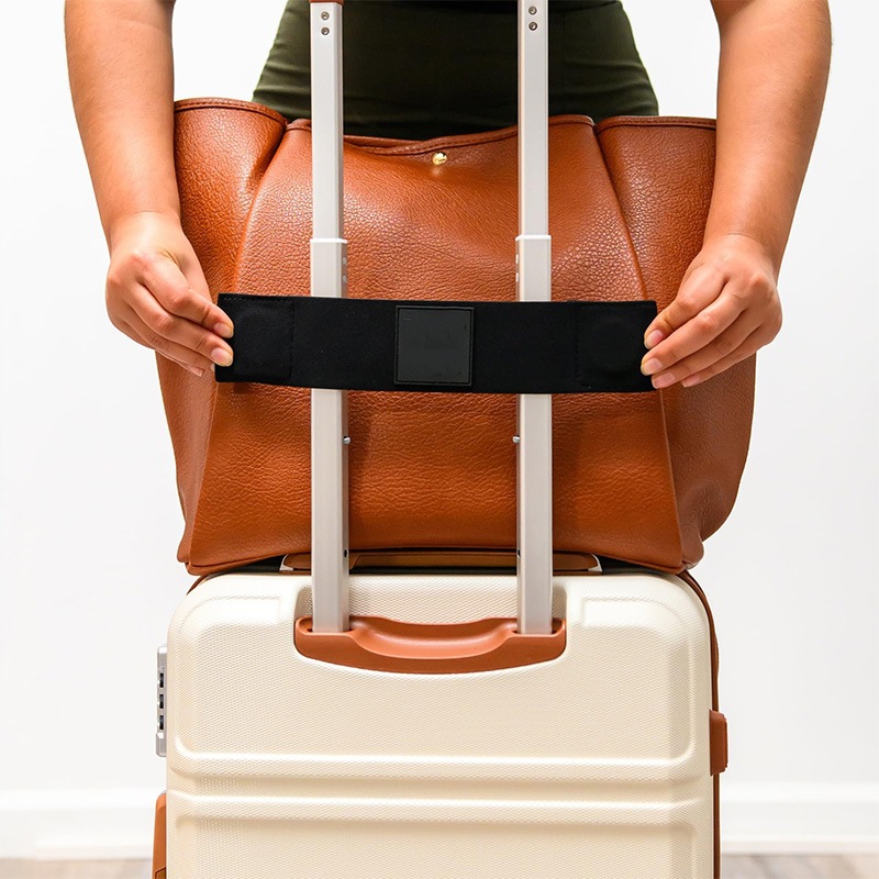 Magnetic luggage strap, handbag fastening strap, trolley bag binding strap, commuter tote bag trolley fixing strap