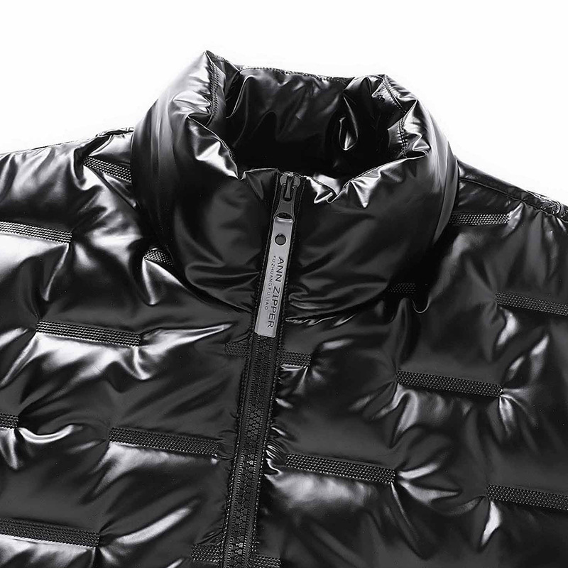 Men's Clothing stand up collar Silk cotton jacket, handsome and versatile, waterproof, warm and cold resistant winter cotton padded jacket_voghion.com