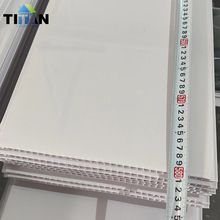 长条30宽PVC塑胶扣板工程楼顶塑钢吊顶装修天花材料