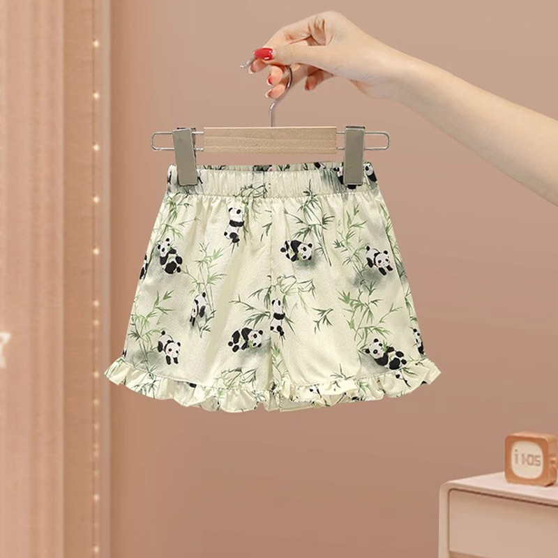 Ensemble deux pièces pour bébé fille d'été 2024, nouveau short camisole de style chinois à col suspendu_voghion.com