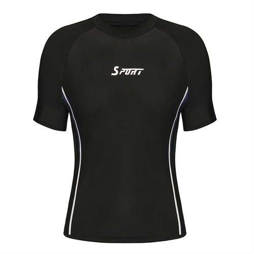 Men's swimsuit Men's swimming shirt swimming trunks Double angle 5 points Men's swimsuit two-piece set