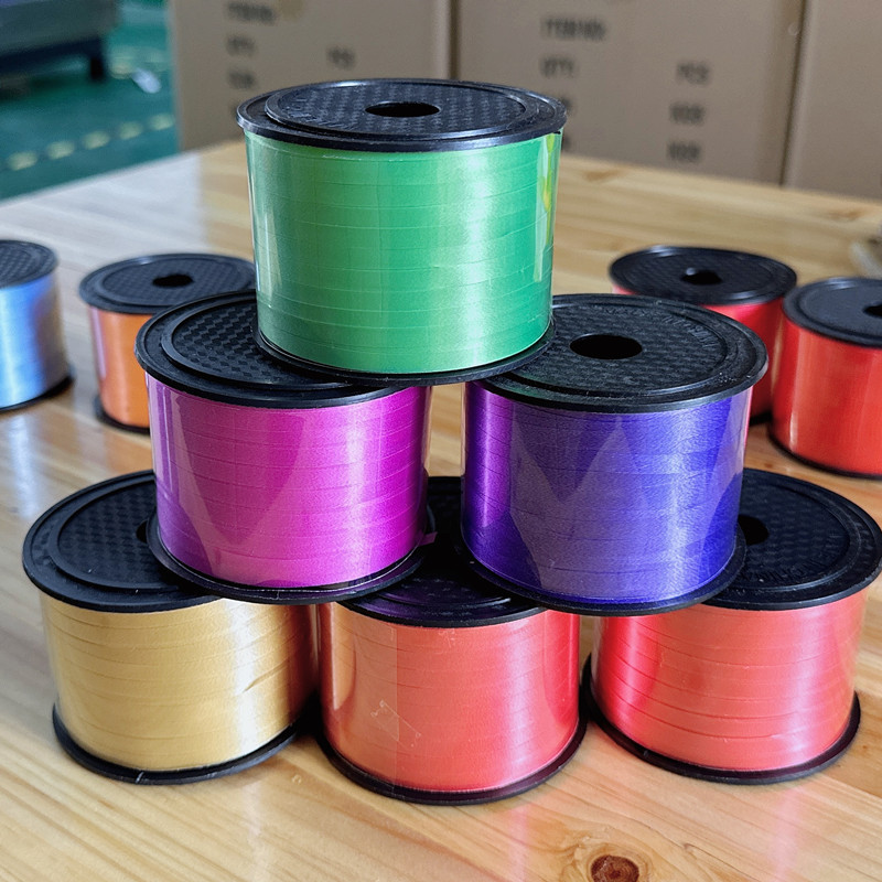 Venta al por mayor 100 tamaño simple láser ajuste Arco Iris globo cinta plana