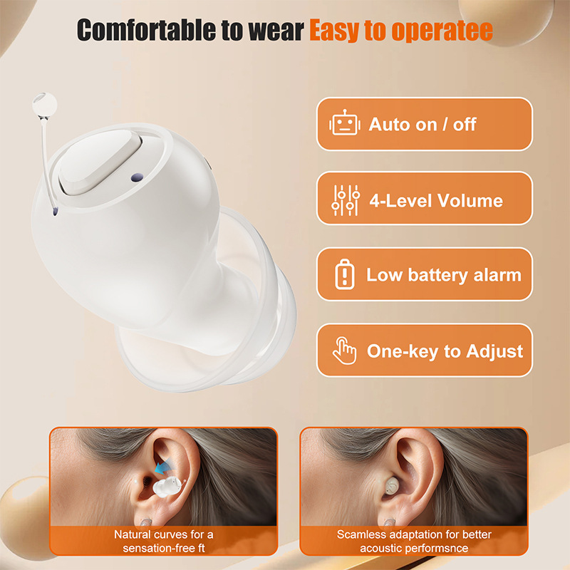 谷米補聴器老人音声アンプCICデジタル集音器充電倉庫部品hearing aids|undefined