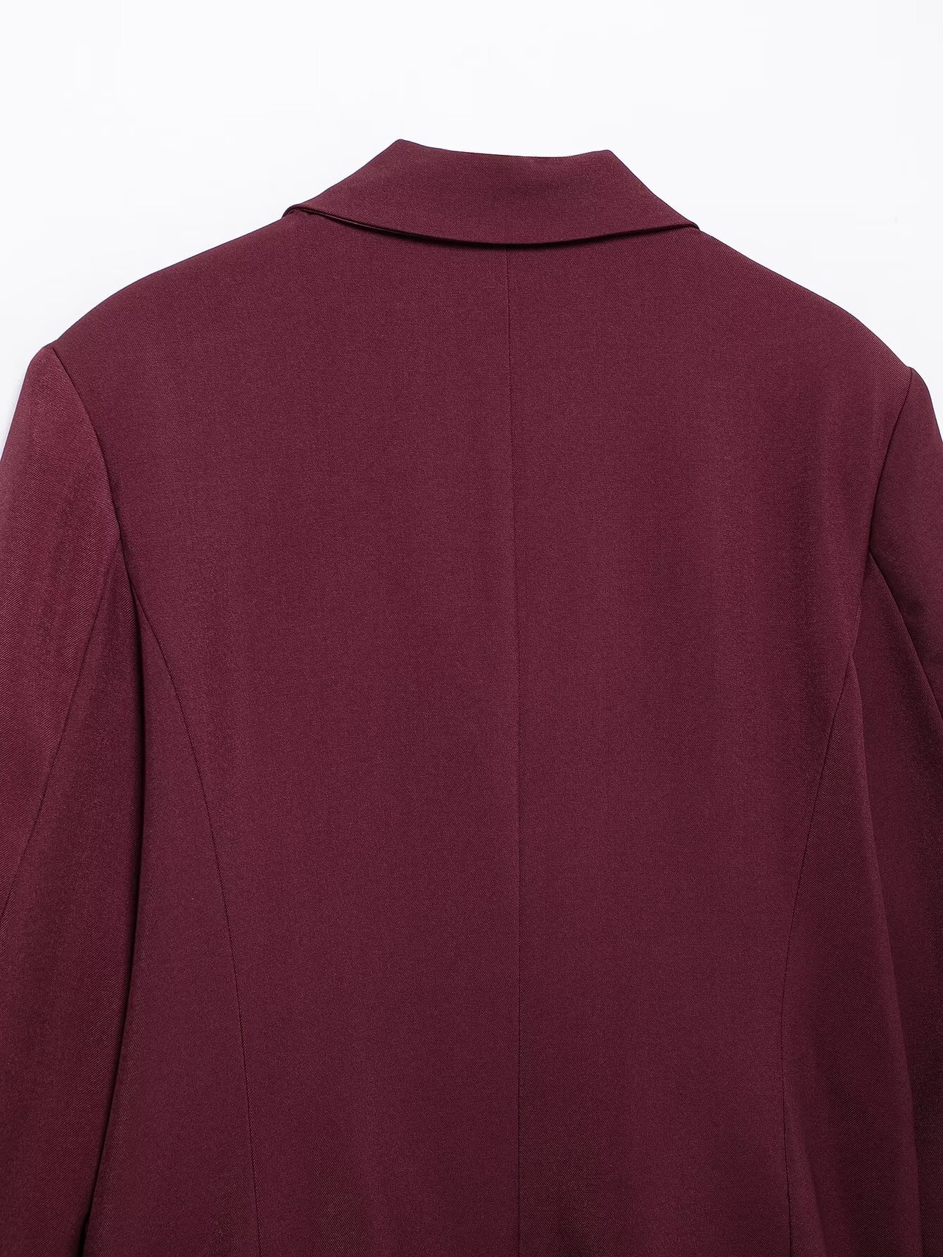 GraceChic 168983-2024 New Women's Fashion European And American Style Ancora Red Double-Breasted + Blazer Pants Set_voghion.com