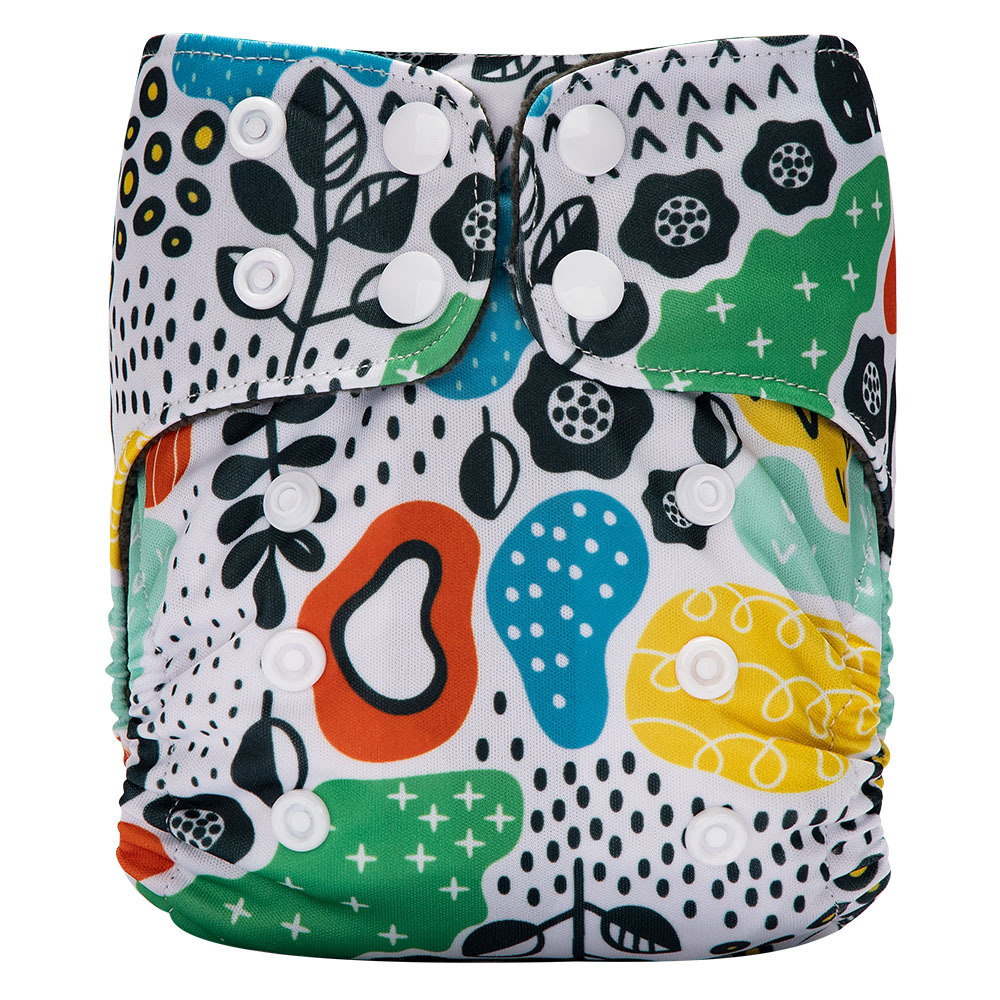 Pantalones de pañales para bebés recién nacidos transfronterizos anillo de orina polar pantalones de entrenamiento para bebés lavables transpirables pantalones impermeables a prueba de fugas