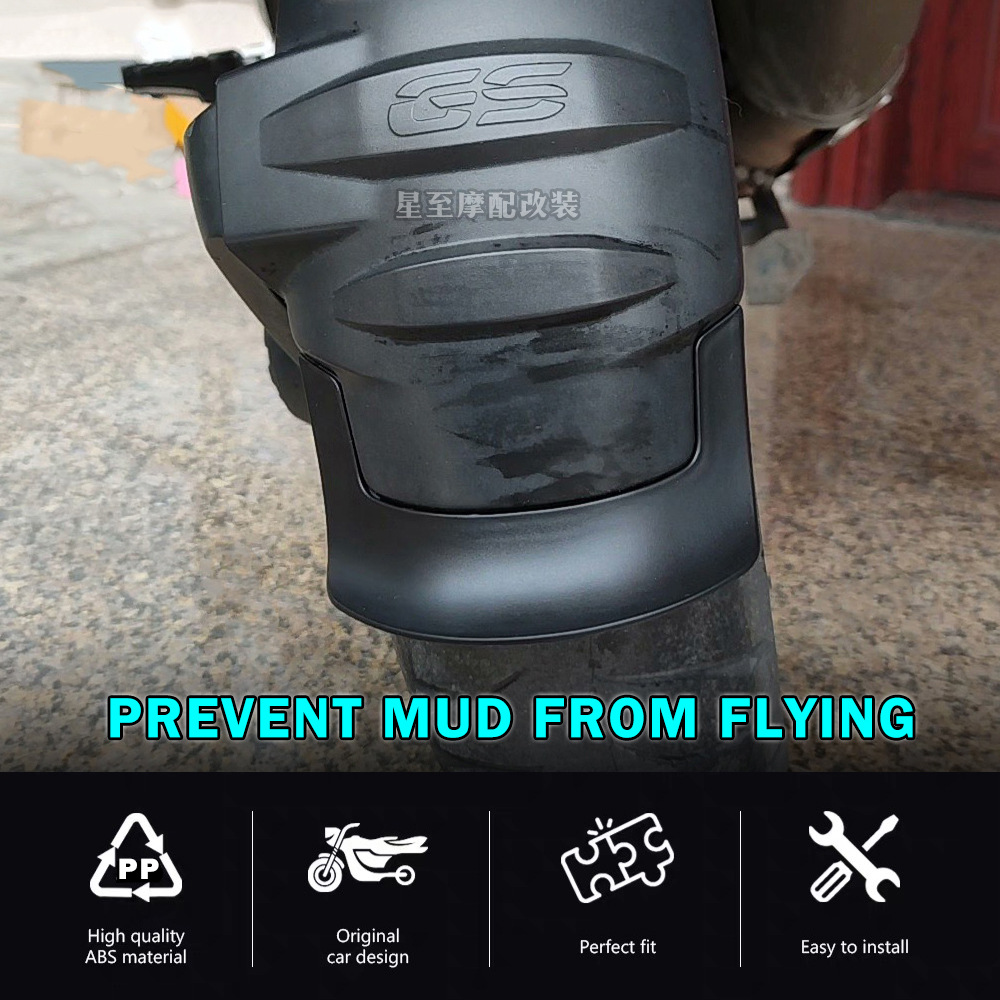Suitable for Bmw R1250Gs/Adv R1200Gs Lc Waterbird Modified Rear Fender and Extended Rear Wing