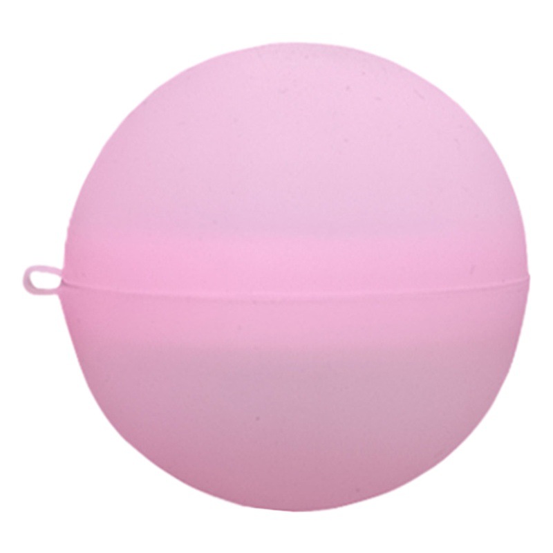 Pelota de agua de silicona con sistema de sujeción, pelota de silicona rellena de agua para niños, juguete acuático para exteriores, pistola de agua reutilizable