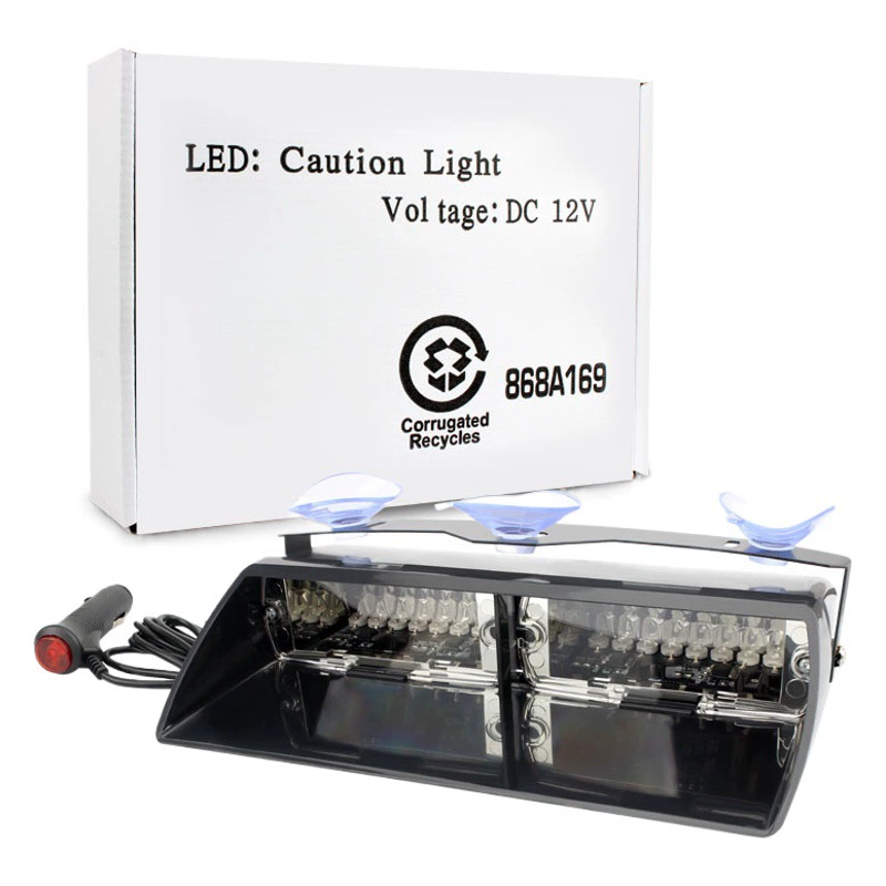 Автомобиль 16LED на присоске 16LED вспышка S2 Лопата свет 16LED на присоске сигнальная лампа стробоскоп