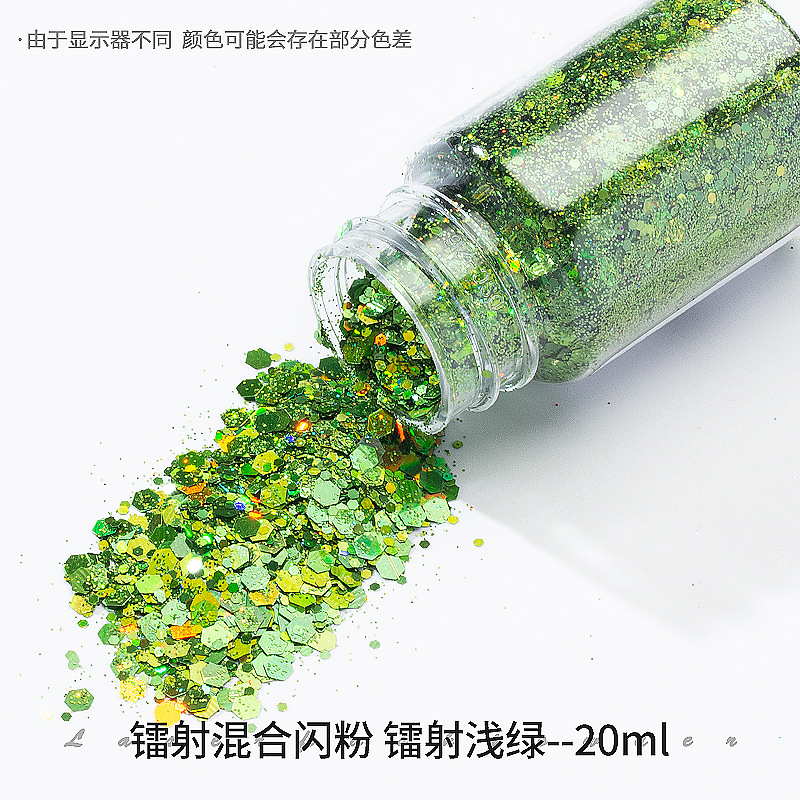 polvo brillante DIY material sequinilla goteo AB molde resina UV aceite Mahjong relleno joyas auriculares ilusión