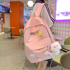 かばん女子ins中学高校学生韓国版森系シンプル流行洋風ランドセル大容量リュックサック潮