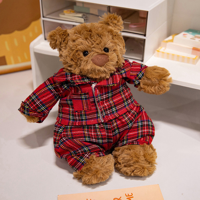 Plaid shirt bear (three standards)