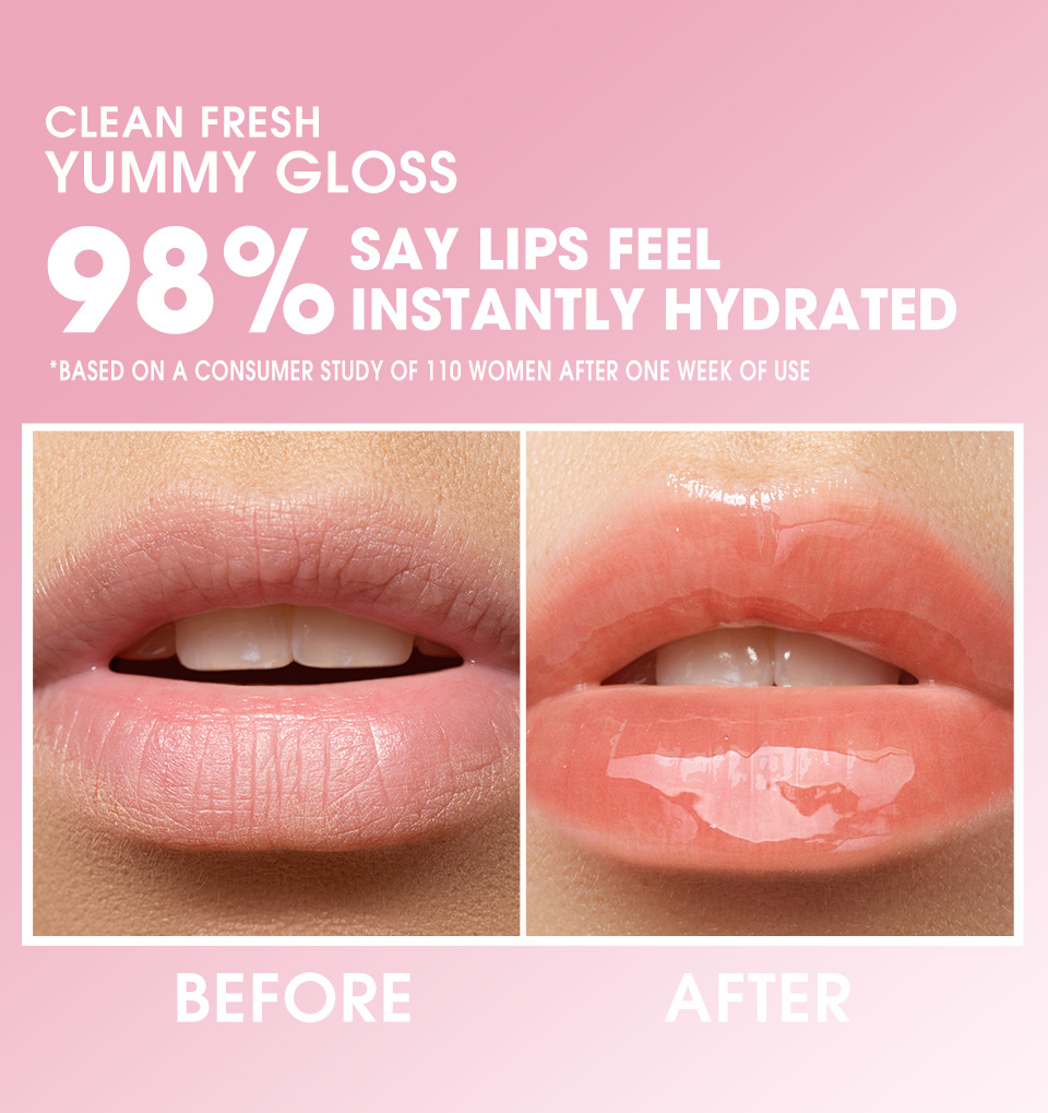 LANGMANNI colored lip oil, lip gloss, lip oil, single bottle Specification drawing