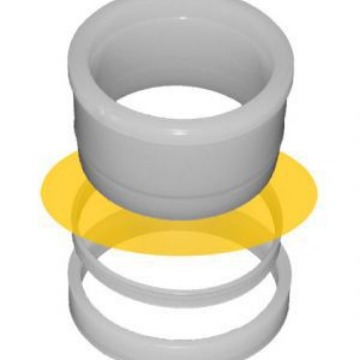 #1940 美国Chemplex XRF样品杯 双端开口 外径39.4mm 1940