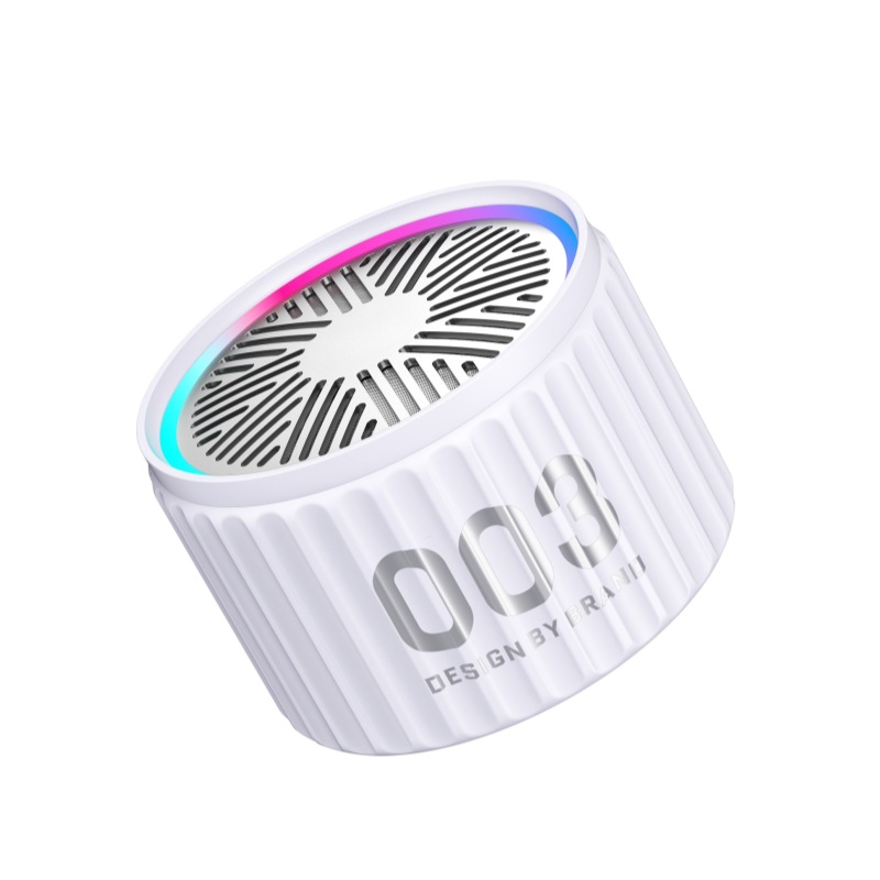 Transfronterizo nuevo metal mini altavoz Bluetooth portátil regalo subwoofer de alta calidad tarjeta de sonido Bluetooth audio