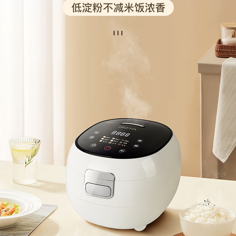 Runtang 0 Coated Stainless Steel Inner Pot Rice Cooker 2024 New Non-stick 3L Rice Cooker