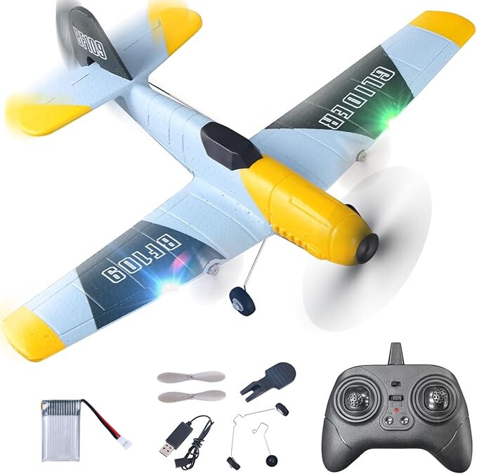 Z61 remote control glider BF109 remote control combat drone fixed-wing model aircraft foam helicopter toy