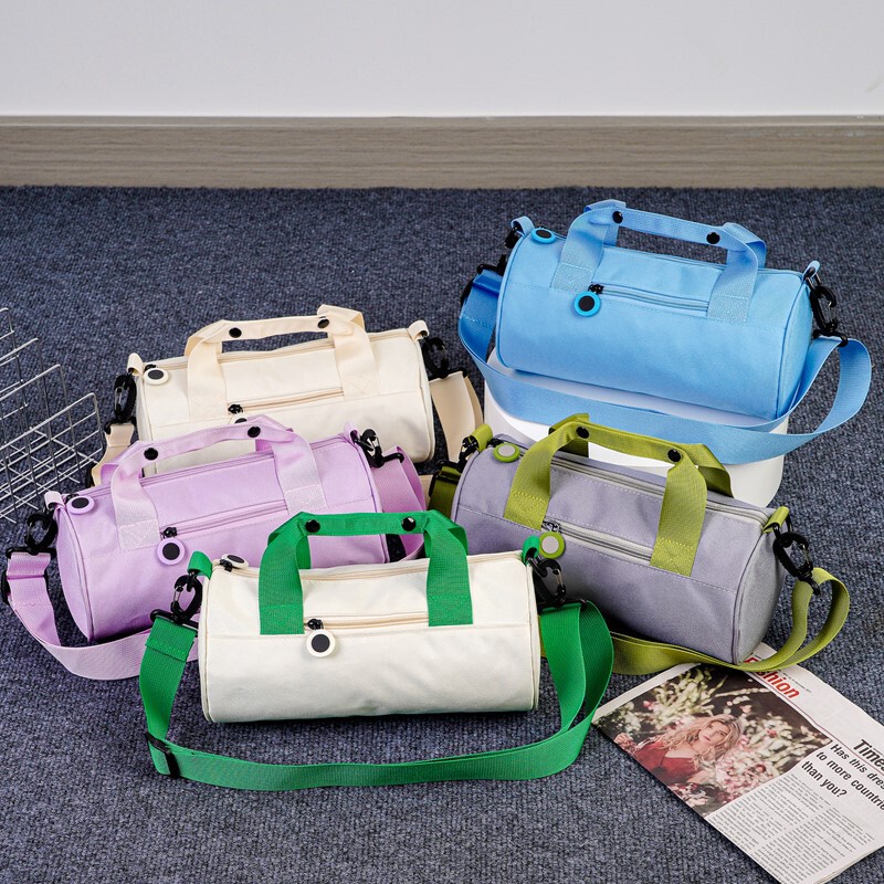 Cross-Border Cylindrical Sports and Fitness Travel Bag, Waterproof, Large-Capacity, Portable Shoulder and Crossbody Bag, Yoga Leisure Bag Cross-Border Cylindrical Sports and Fitness Travel Bag, Waterproof, Large-Capacity, Portable Shoulder and Crossbody Bag, Yoga Leisure Bag