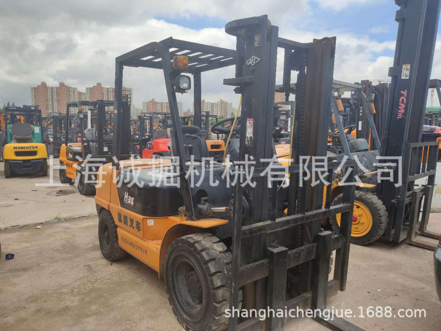 二手杭叉3.5吨叉车 现货转让