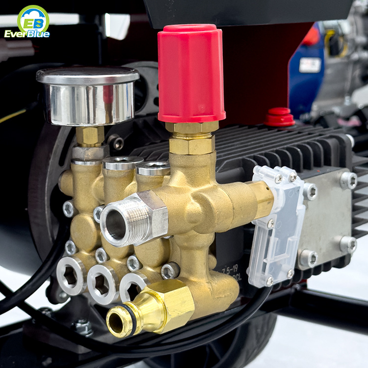 Cross-Border Yilujie Car Washing Machine Single-Phase Pressure Washer for Commercial Use, High-Power Industrial Property and Farm Cleaning