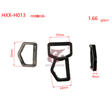 塑料d型扣D型扣POM25mm塑胶D扣D环调节扣塑料D字扣塑胶扣具制品厂