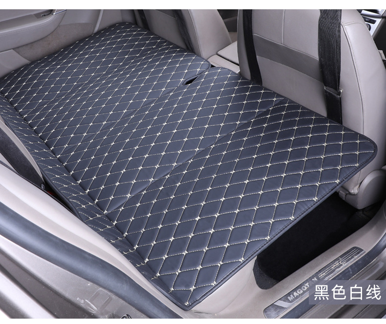 Car Rear Seat Modification Foldable Travel Bed for Car, a Sleeping Essential for Cars, Suitable for All Seasons, No Need for Inflating