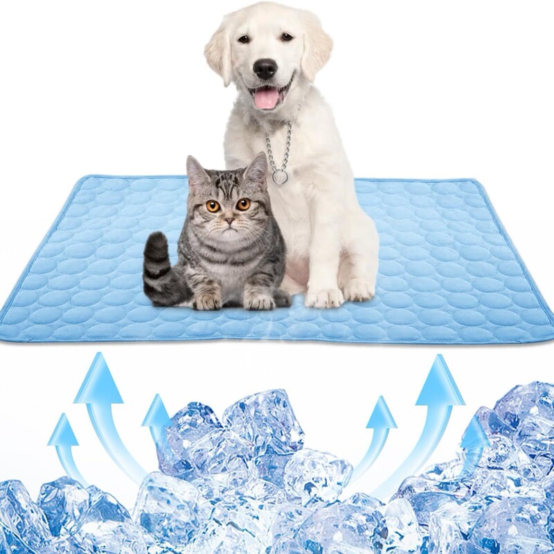 Summer Dog cooling mat waterproof tear-resistant cooling blanket pet ice mat cooling ice silk sleeping mat summer cat cool mat