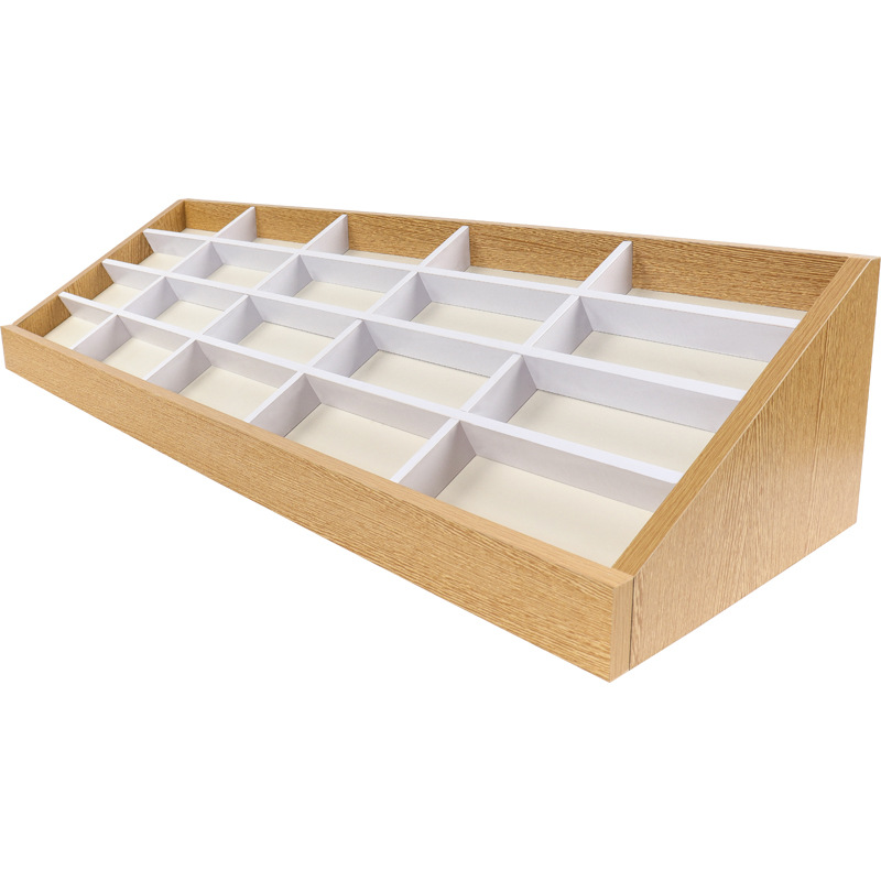 Exhibidores de Gafas de Alta Calidad de Marca Reconocida, Exhibidores de Gafas de Sol para Tiendas de Joyería y Grandes Almacenes, de Madera
