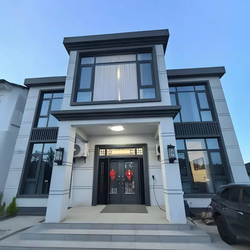 高端断桥铝门窗别墅自建房家装系统窗铝合金门窗平开窗封阳台封窗