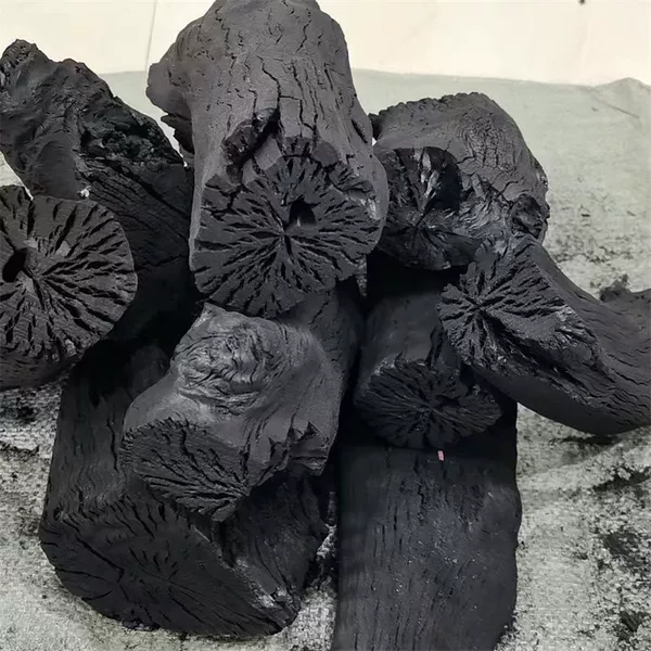 Natural ancient kiln fruit charcoal manufacturer (earth kiln fired) - [10 catties/free ignition block] Outdoor party - BBQ lychee charcoal