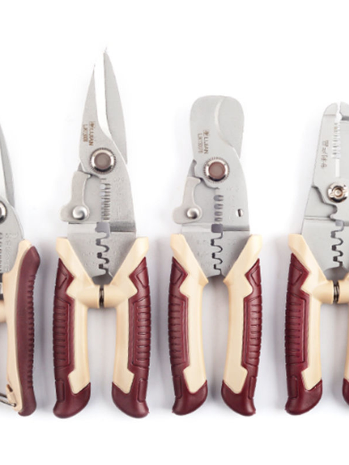 力箭多功能剥线钳电子剪电缆剪刀压线拔线钳电缆剪刀电工剥线钳