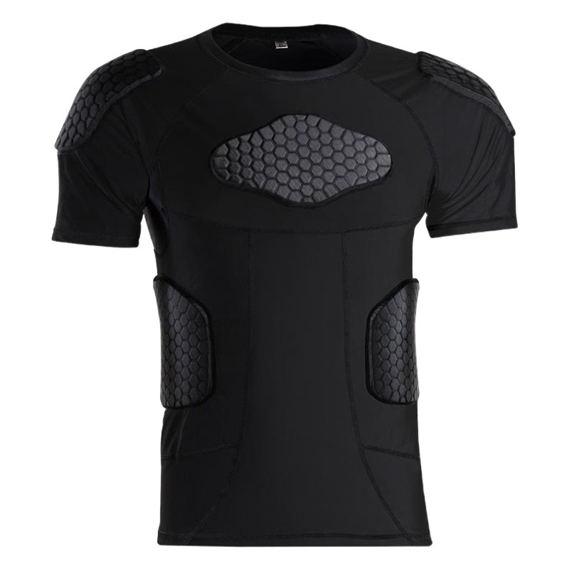 Armadura de rugby anticolisión, hombro de baloncesto, cintura, equipo de protección deportiva, traje de uniforme de fútbol de portero, medias de entrenamiento