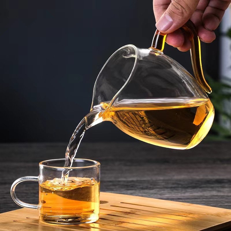 Fairness Cup Glass Tea Separator Tea Sea Kung Fu Tea Set Accessory Fairness Tea Cup Tea Strainer Tea Filter Tea Infuser Water Cup